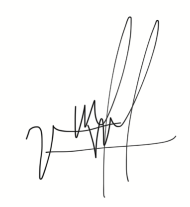 Firma de Valeria de la Torre